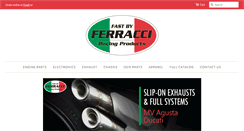 Desktop Screenshot of ferracci.com